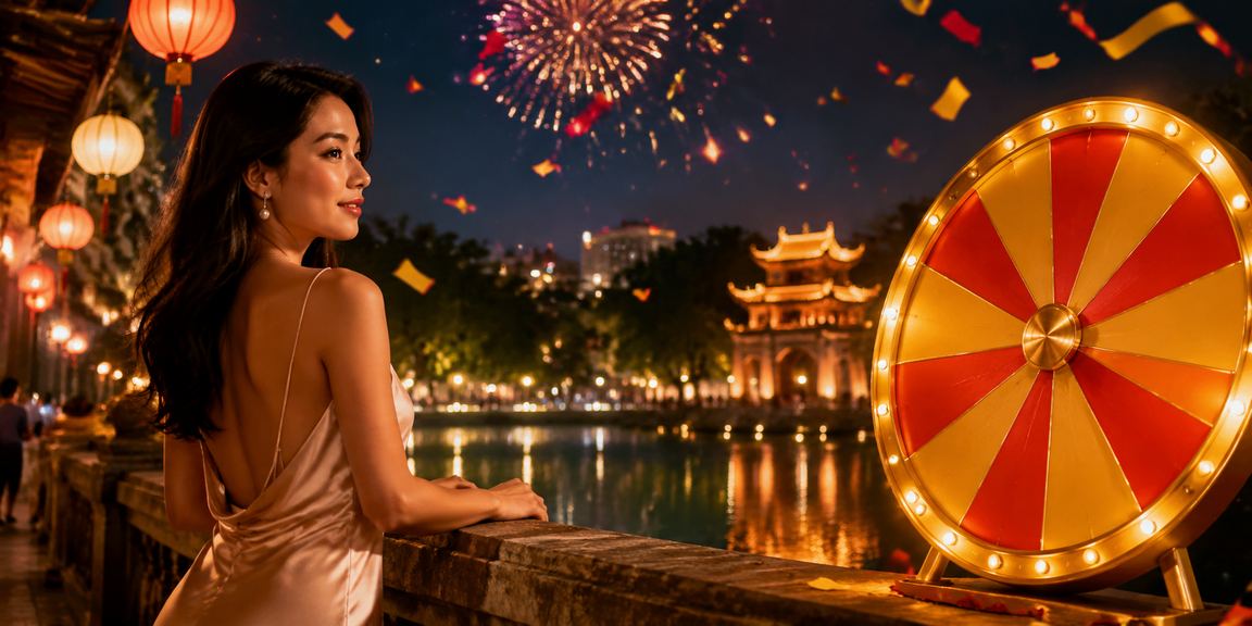 Không khí chợ đêm Hà Nội rộn ràng, người dân theo dõi kết quả xổ số trên điện thoại